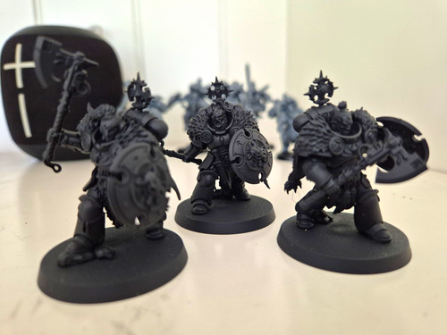 Space wolves headtakers primed - wolves,