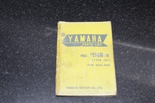 Yamaha Motorcycle Motorbike TY50M 78 Type 1G7 Spare Parts Manual