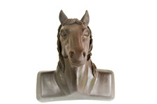 Brown Horse Head Tow Ball