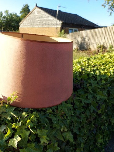 Vintage extra large - extra, lampshade