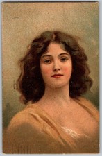 Antique Postcard Gibson Girl