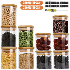 10pcs/set Kitchen Spice Jars