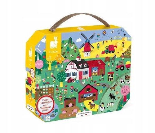 Janod farm observation puzzle - janod,