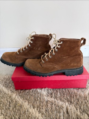 Vintage bean brown suede - bean,