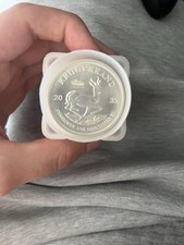 1oz silver coin, 2025 Krugerrand, Tilawa Privy Mark, Made From Shipwreck Silver