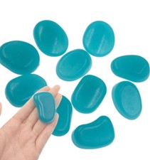 25 PCs large glow in the dark Fish Tank Aquarium pebbles Rocks Glowing Stones