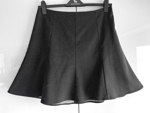 Black polka dot - skirt,