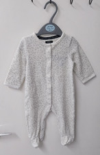 Debenhams Fleece Babygrow 0-3