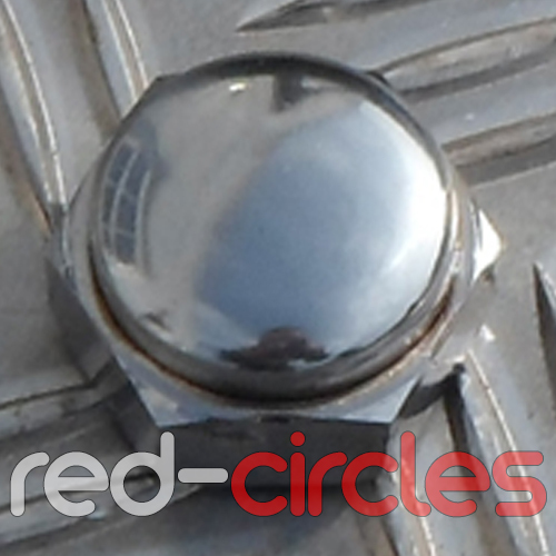 5mm chrome top headstock - chrome,