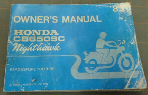 Honda 1983 cb650sc - 1983, nighthawk