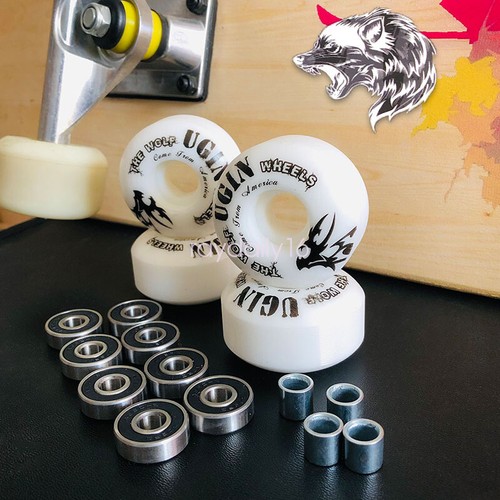 Skateboard wheels kit 52mm - skateboard,