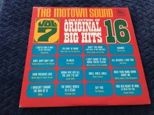 various Motown A collection of 16 original BIG hits VOL7 comp vinyl record UK