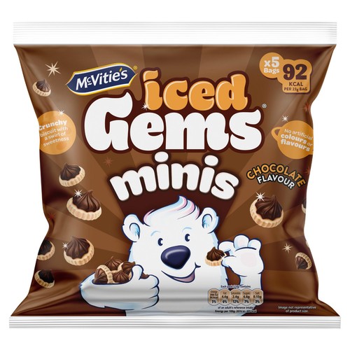 Mcvitie iced gems chocolate - mcvitie's,