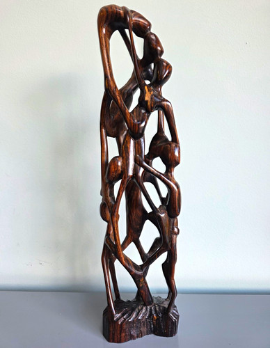 Vintage kenyan hand carved - hand,