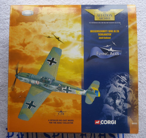 Messerschmitt bf109e corgi - bf109e,