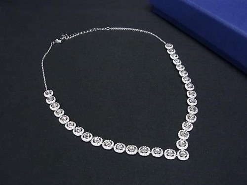 Swarovski rhinestone necklace - rhinestone,