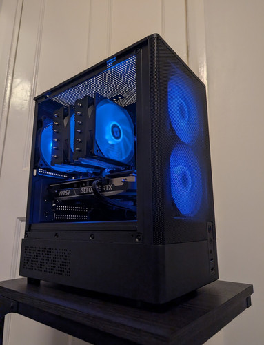 Gaming desktop tower - desktop, pc