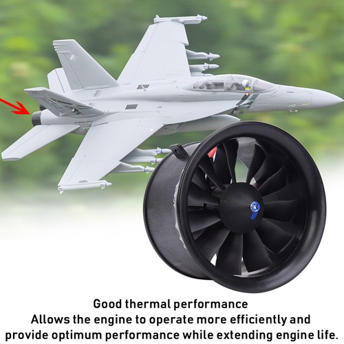 Edf 64mm fan motor - edf, 11-