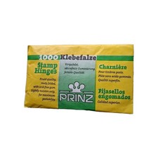 Prinz Stamp Hinges Pack of 1000 Folded Brand New.  