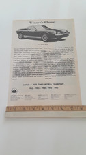 1973 lotus europa special - lotus,