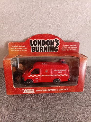 Lledo londons burning fire - lledo, &