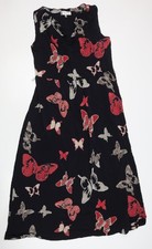 Laura Ashley Women’s Multicoloured Butterfly Dress Size 14