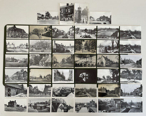 Postcards x40 birmingham - rp,