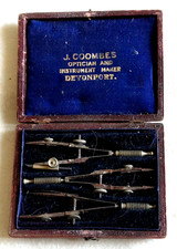 Superb Antique Cased Set of 3