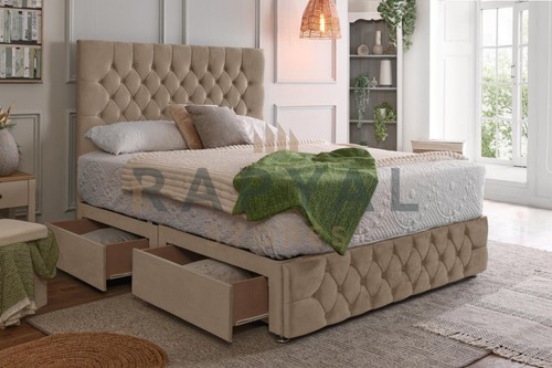 Divan bed set with orthopaedic - divan,