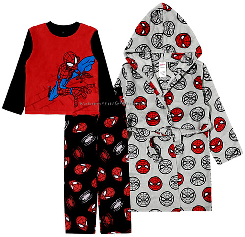 Spiderman boys robe and pajama - spiderman,