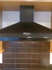 Rangemaster LEIHDC90BC Built In 90cm 3 Speeds Chimney Cooker Hood Black /