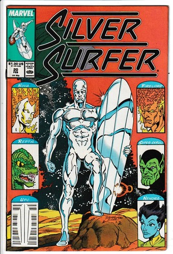 Marvel comics silver surfer - marvel,
