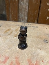 Vintage Jade House Crafts Frog Toad Figure Statue Ornament Animal