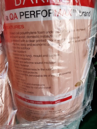 Performax foam underlay 3mm - performax,