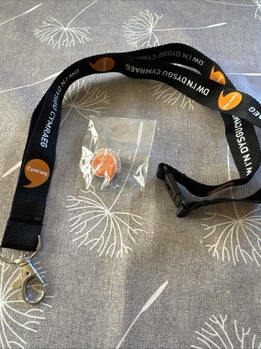 Welsh learners lanyard - welsh,