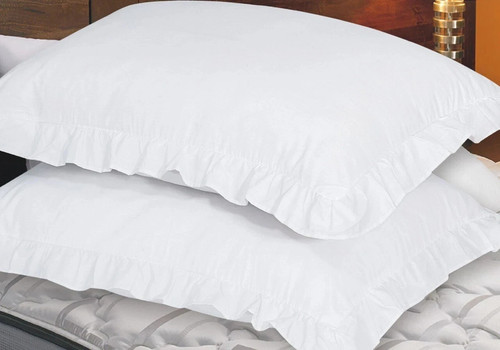 Luxury frilled pillowcases - luxury,