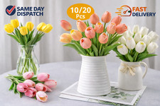 10/20x Artificial Tulip Fake