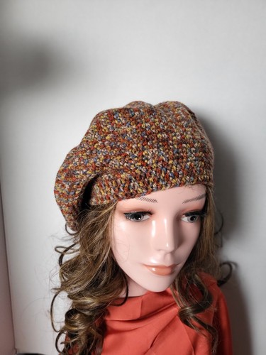Handmade crochet beret - handmade,