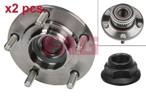Pcs rear wheel hub - pcs, set