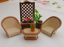 Sylvanian Families Conservatory Or Porch Set Plus Flowers 