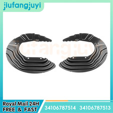 2x Front L+R Brake Disc Dust