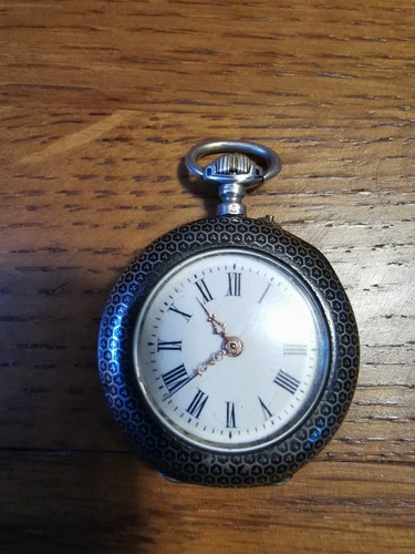 800 ladies silver pocket watch - 800,