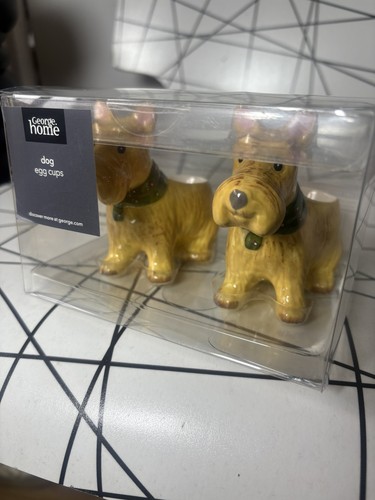 Two scottie dog - two, cups