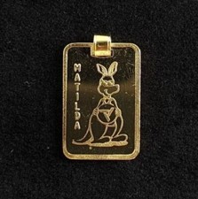 Fine Silver 999 Ingot Pendant