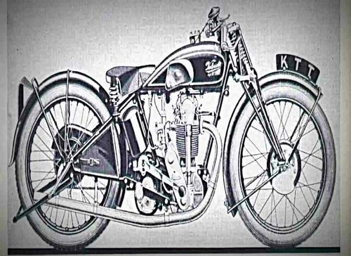 Photo velocette ktt i - velocette, mk