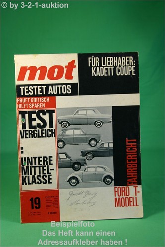Mot opel kadett - mot,