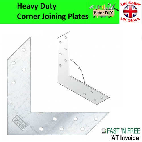 Corner joining bracket plate - joining,