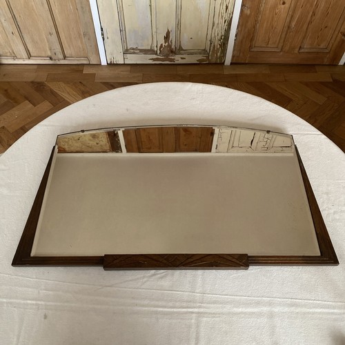 Vintage art deco - oak, mirror