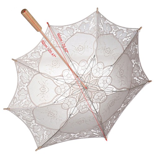 Lace parasol - lace,