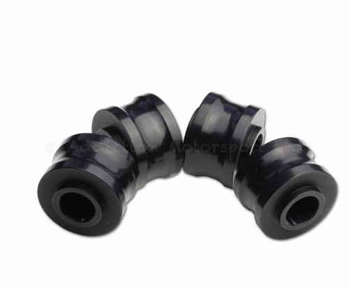 18mm black motorcycle - 4x,